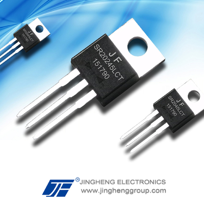 합금 구조 SR10200CT 10A 200V ITO220AB 패키지 내의 Schottky 장벽 정제 다이오드