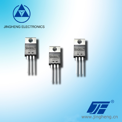 합금 구조 SR10200CT 10A 200V ITO220AB 패키지 내의 Schottky 장벽 정제 다이오드