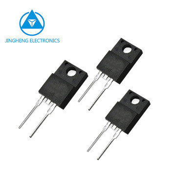 GPP 칩 실리콘 MURF1520/MURF1560/MURF15120 초고속 수정 다이오드 ITO-220AC 윤곽